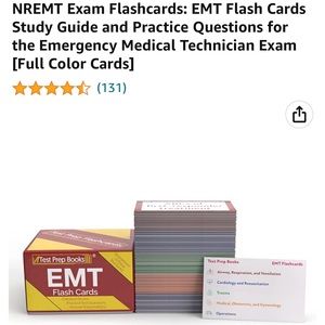 NREMT Exam Flashcards: EMT Flash Cards Study Guide and Practice Questions